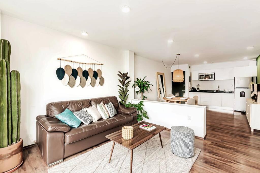 Boho Chic & Cozy With Fast Wifi 100 Mbps Apartment Mexiko-Stadt