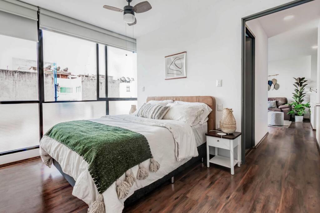 Apartment Boho Chic & Cozy With Fast Wifi 100 Mbps Mexiko-Stadt